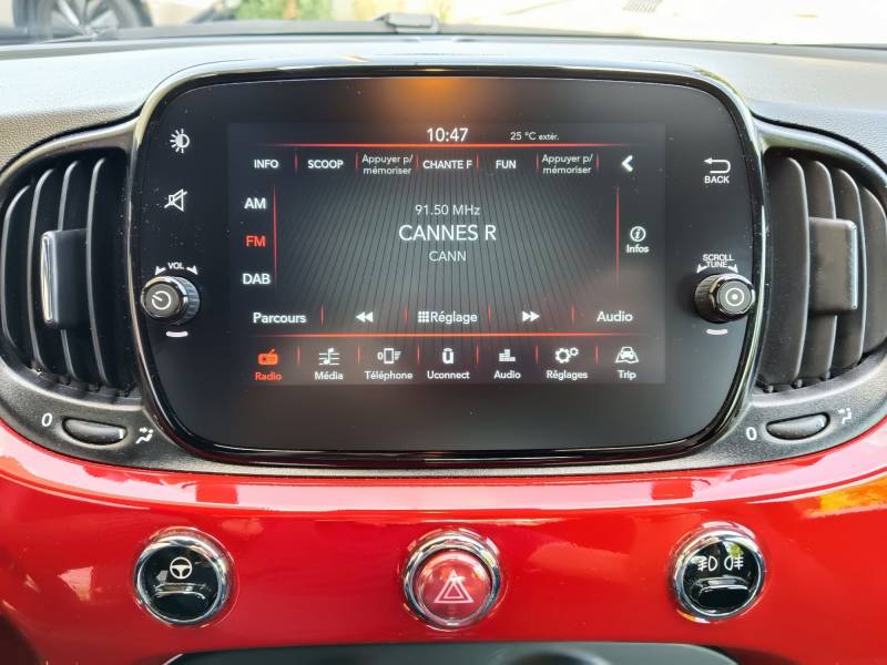 À vendre Fiat 500 Hybride d’occasion à Grasse dans les Alpes Maritimes